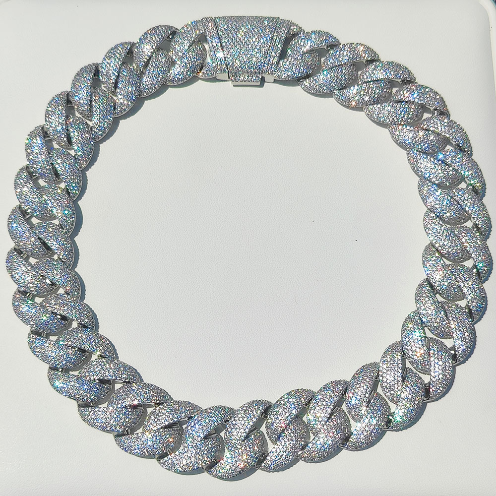 Cuban Link Chain 12Mm - Chaîne cubaine de luxe 24MM à