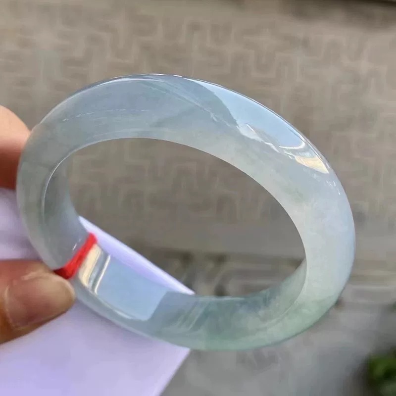 Bracelets - Bracelet en jade translucide, bracelet en
