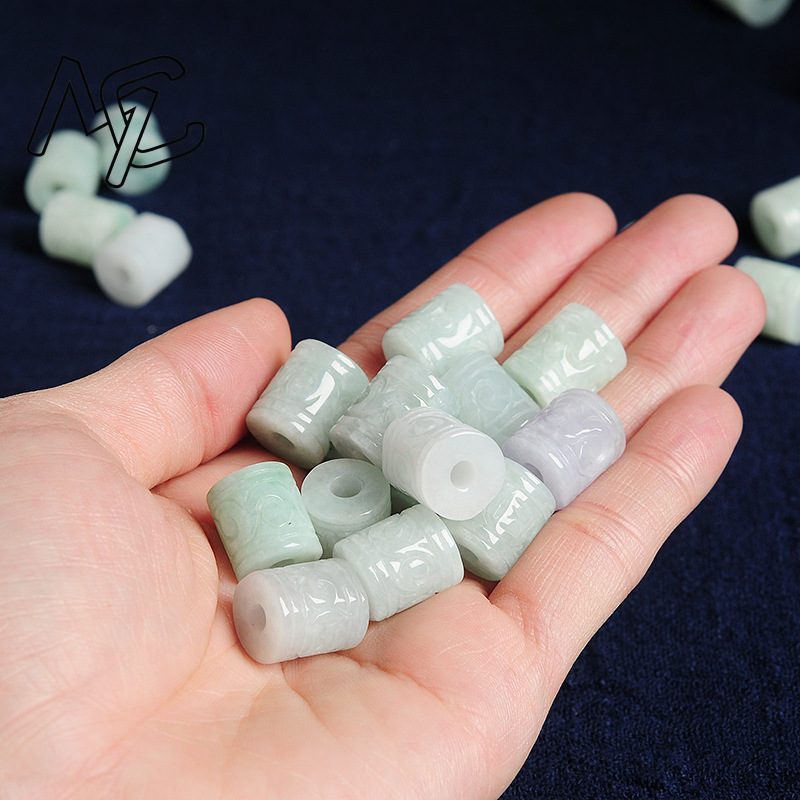 5 pièces de perles en jadeite  - Bracelets avis et prix