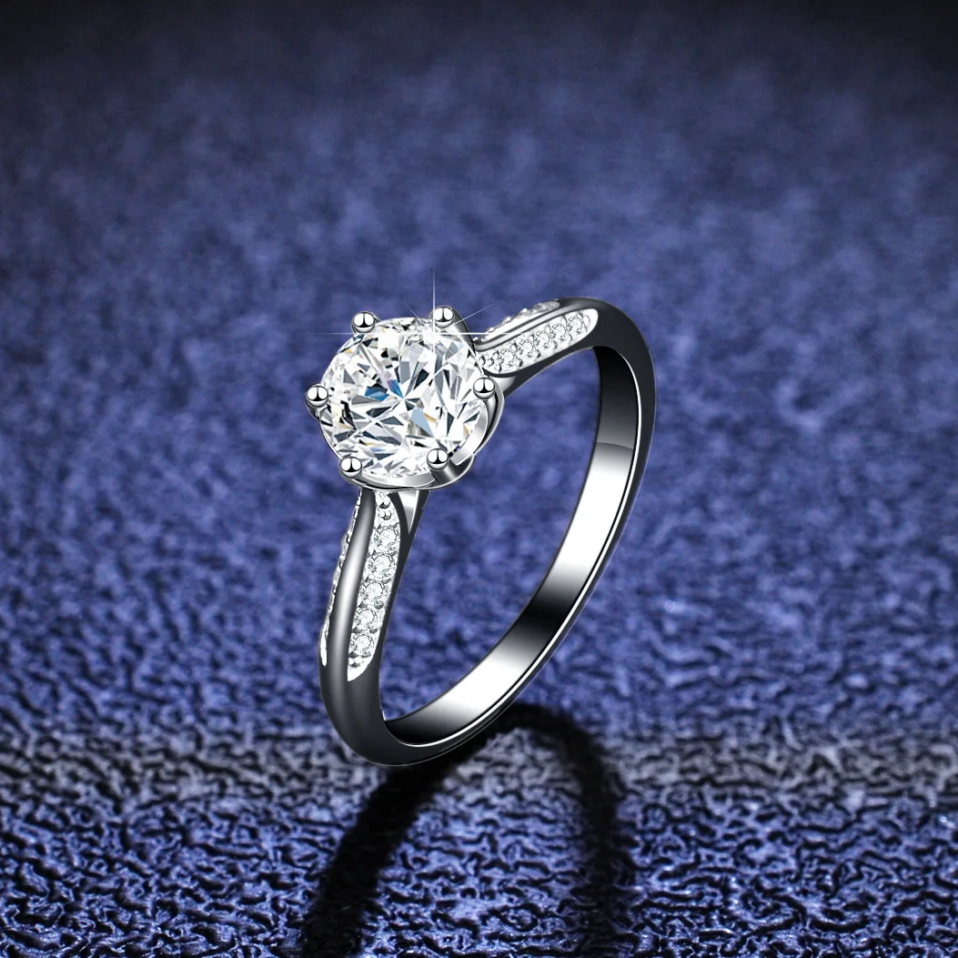 Bague de fiançailles Lumira 1  - Moissanite Engagement Ring 1 Carat avis et prix