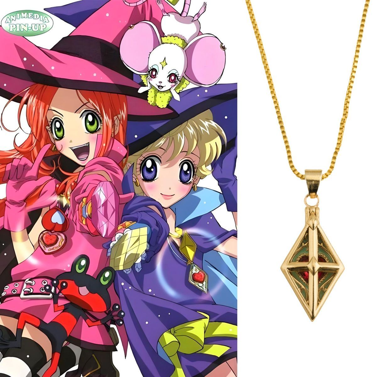 Anime Sugar Sugar Rune ‌ Colli - Anime Pendant Necklace avis et prix