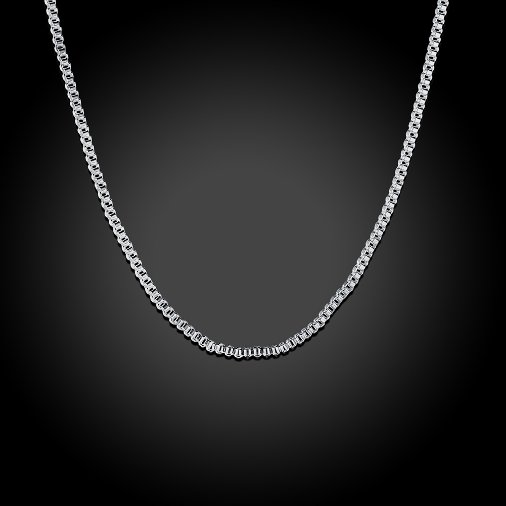 10 pièces 16-24 pouces 925 en  - 925 Sterling Silver Chain Necklace Men avis et prix
