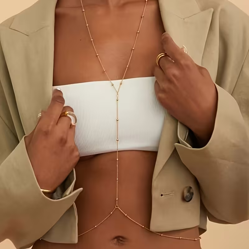 Chaîne de corps bohème simple  - Body Jewelry avis et prix