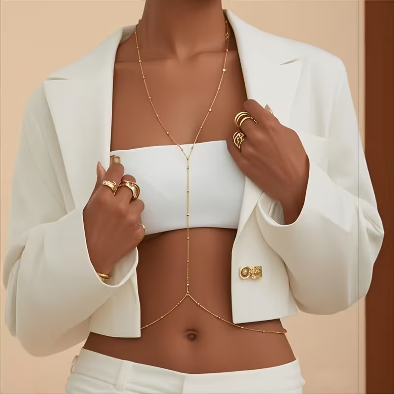 Chaîne de corps bohème simple  - Body Jewelry avis et prix