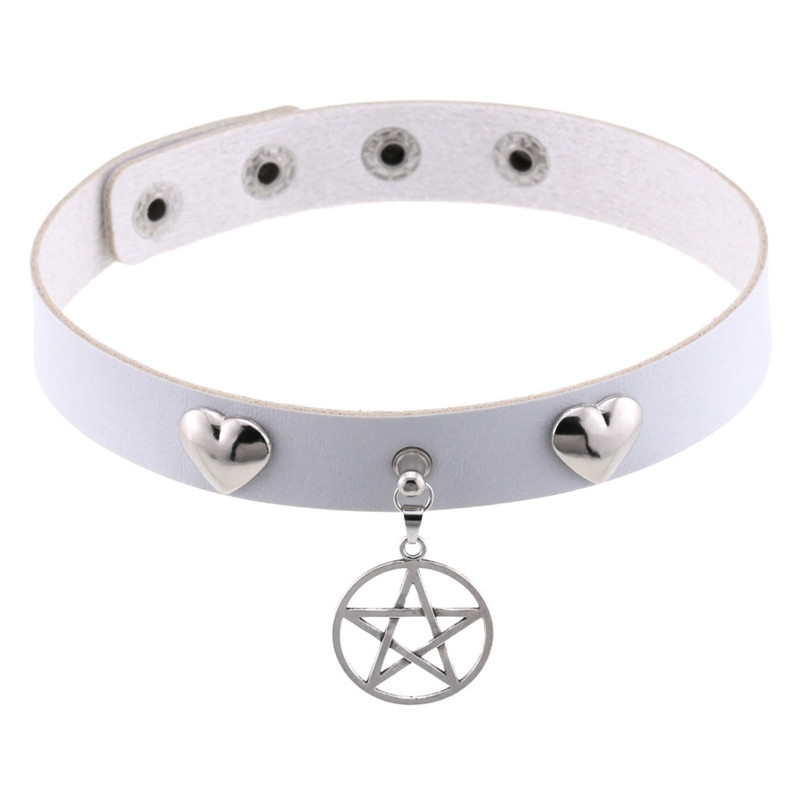 Punk Halloween Emo Cosplay noi - Goth Punk Spike Choker avis et prix