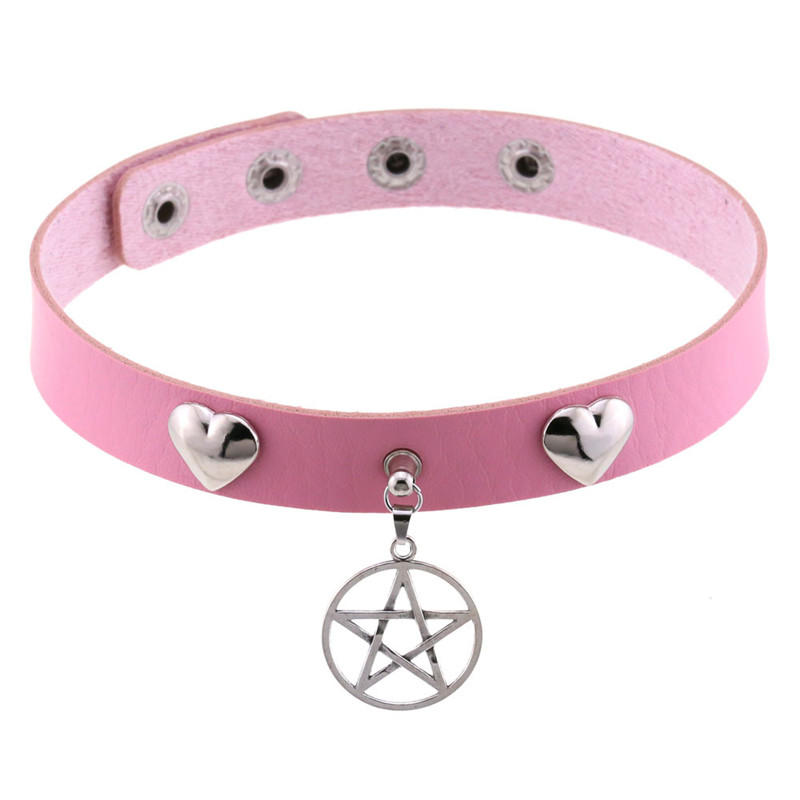 Punk Halloween Emo Cosplay noi - Goth Punk Spike Choker avis et prix