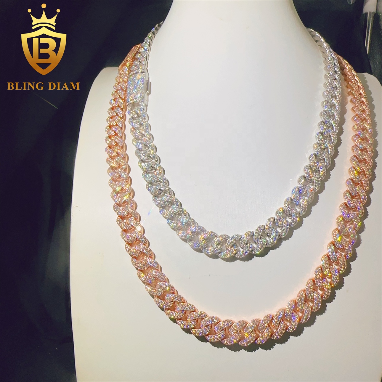 Collier chaîne Miami Cuban Lin - Cuban Link Chain 12Mm avis et prix