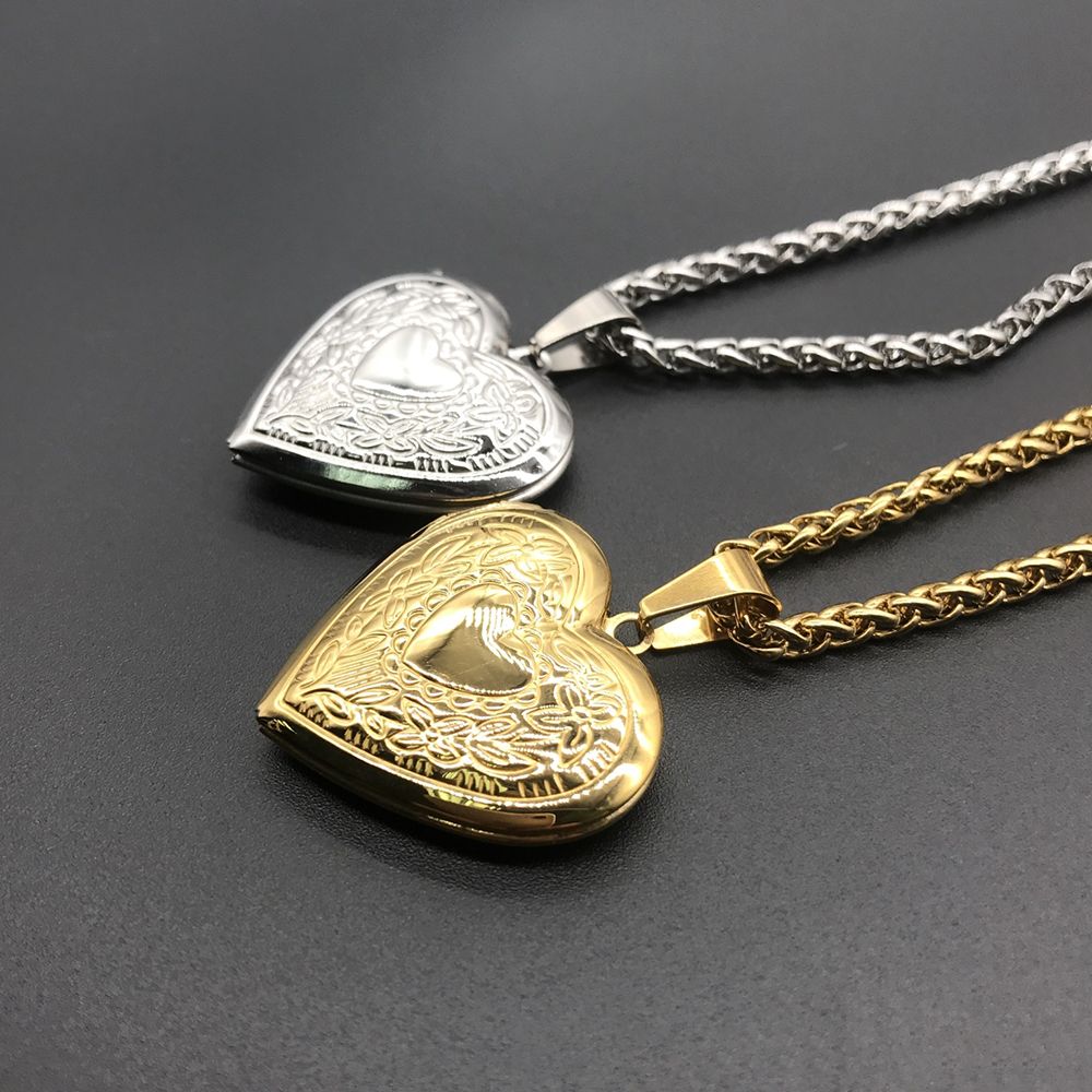 Pendentif Cœur Médaillon Photo - Heart Locket Necklace Photo avis et prix